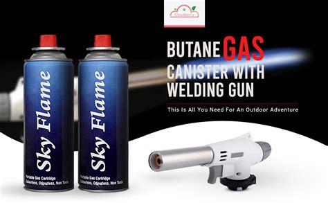 Cloudberry Auto Ignition Butane Gas Blow Torch for Outdoor |BBQ Tool ...