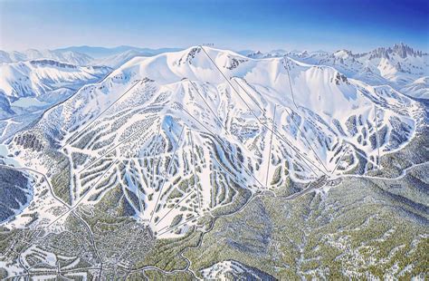 Mammoth Mountain Ski Map - James Niehues