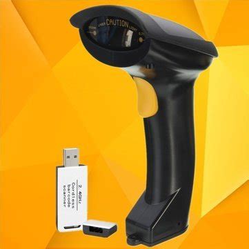 Generic 2.4G Wireless Handheld Laser Scan Barcode Bar Code Cordless ...
