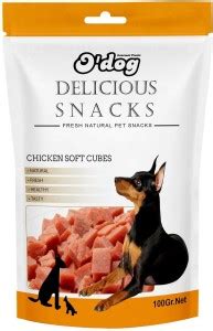 O'DOG Chicken Soft Cube with No Artificial Colours Flavours 100 GMS 1 ...