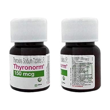 Thyronorm 150 - Bottle of 120 Tablets : Amazon.in: Health & Personal Care