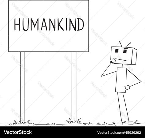 human rights for robots we're getting carried away Vector Art HD Wallpaper