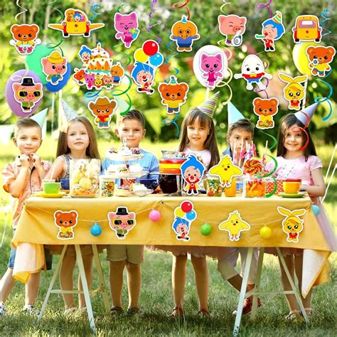 AYJERY 20Pcs Plim Plim Party Decorations Plim Plim Birthday India | Ubuy