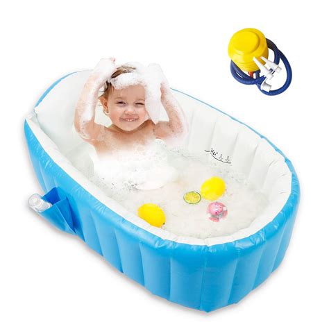 Juberm Portable Baby Bathtub, Non-Slip Foldable Infant Bath India | Ubuy