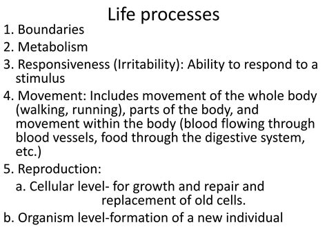 Image result for Life Process Explained