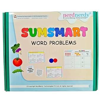 NerdNerdy SumSmart Math Word Problems/Addition & Subtraction/ 6yrs/Can ...