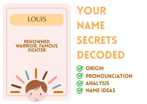 Louis - Christian Boy Name Meaning and Pronunciation