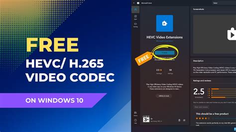 Image result for HEVC Codec Free