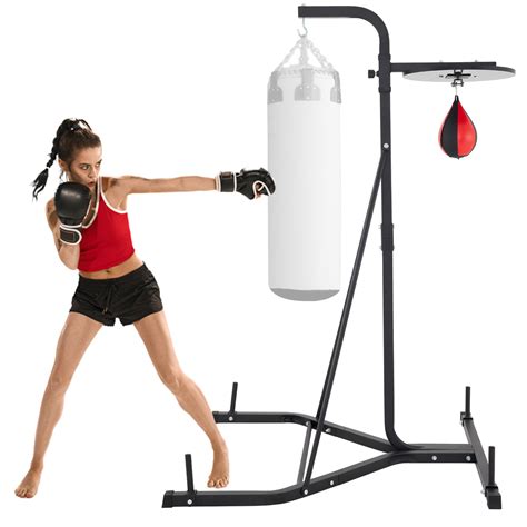 VEVOR VEVOR Punching Bag Stand 2 IN 1 Heavy Duty Punch Bag Stand Free ...