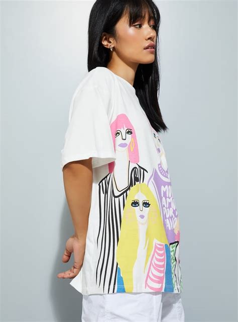 Buy URB_N Women Printed T-shirt Online at just Rs. 399.0 ...