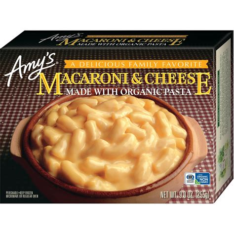 Order Amy's Entrées, Macaroni & Cheese, Frozen | Fast Delivery