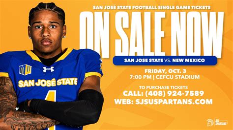 Get your SJSU vs. New Mexico tickets now! - SJSU Athletics - Official ...