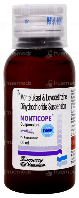 Monticope Suspension: Uses, Side Effects, Price & Substitutes