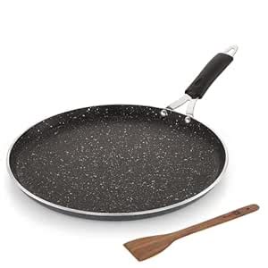 Buy ivbox Ruff & Tuff 4mm Thick Tawa Non-Stick (Induction and Gas Stove ...