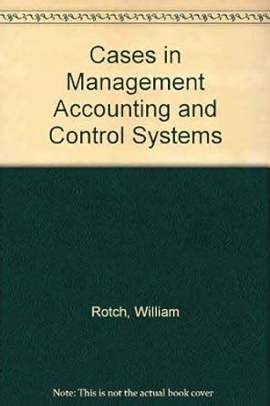 Buy Cases in Management Accounting and Control Systems Book Online at ...