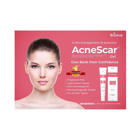 Buy Brinton AcneScar Gel 15g - Cureka