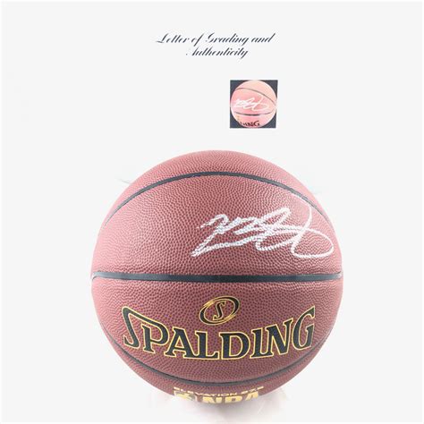 LeBron James Signed Basketball PSA/DNA Auto Grade 9 Los Angeles Lakers ...