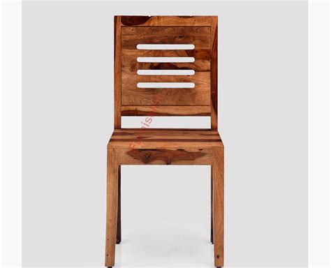 Buy Sheesham Wood Dining Chair Set of Two Online on Furniselan