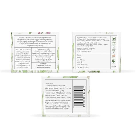 Buy Ayurvedic Sunscreen With SPF 30 Online | Sadhev