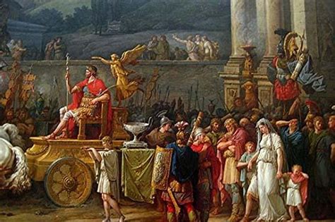 The Triumph Of Aemilius Paulus 1789 Procession Celebrating The Victory ...