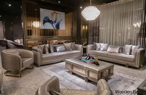 Luxury Sofa Set Modern & Designer Sofas India Wooden Bazar