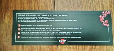 Buy JIKKO New 67 Layers Carbon Steel Japanese Knife Set - Original ...