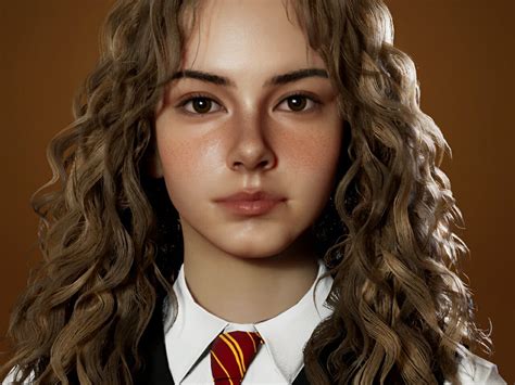 Emma Watson as Hermione Granger - inZOI Canvas