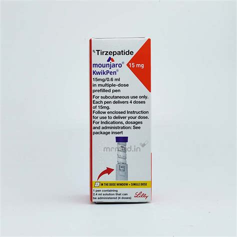 Buy Mounjaro 15mg KwikPen Online | Weight Loss Pen – MrMed