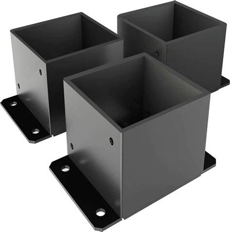 WIPHANY 4×4 Fence Post Base Brackets Heavy-Construction India | Ubuy
