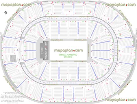 Smoothie King Center Seating Chart With Seat Numbers