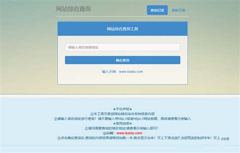网站站长综合seo查询工具源码 html静态版 – NSXU源码社
