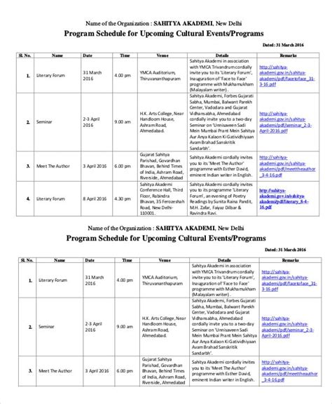 Image result for Program or Event