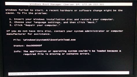 Image result for Answer File Error Message for Image Deployment
