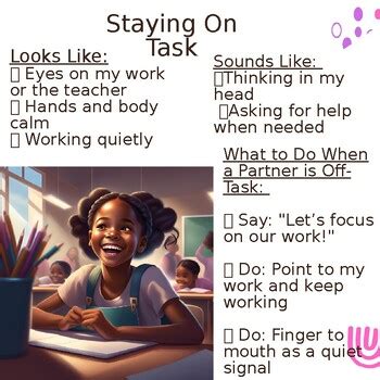 Image result for On Task Behavior Visual