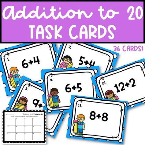 Image result for Math Task Cards
