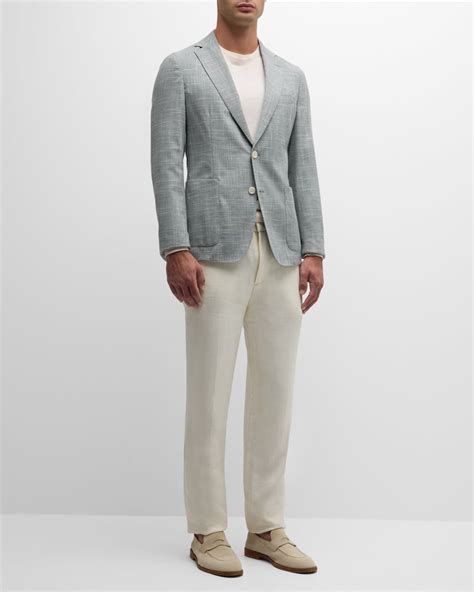 BOSS Men's Hanry Wool-Linen Sport Coat | Neiman Marcus