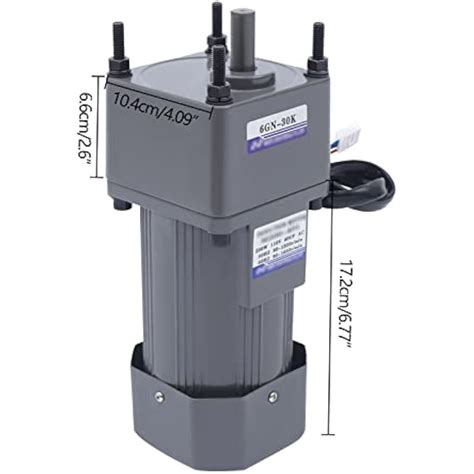 Eapmic 110V Gear Reduction Motor 200W 30K Electric India | Ubuy