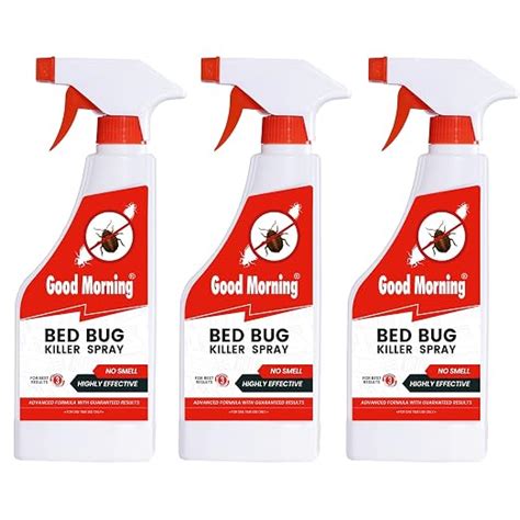 Good Morning Bed Bug Killer Spray 400ml | Bed Bug Control for Home ...