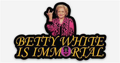 BW is Immortal by Jake Travers | Die cut stickers | Sticker Mule India