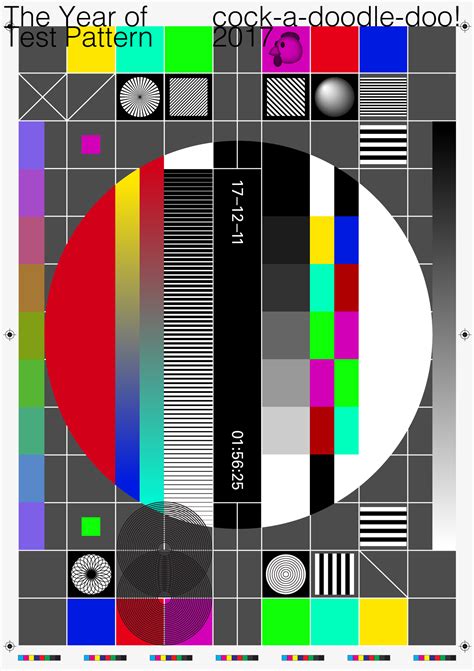 Test Pattern 1 的图像结果