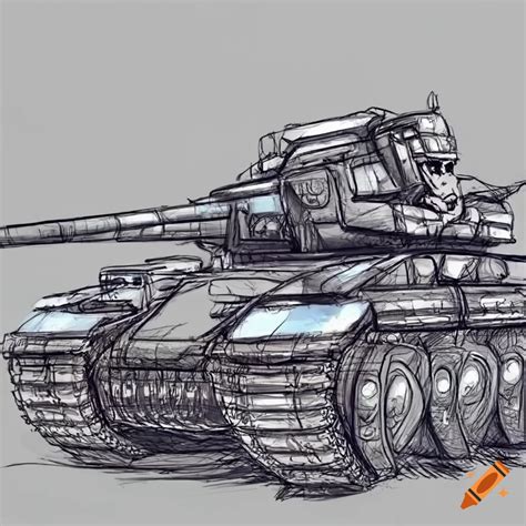 Image result for Tank Sketch Tutorial