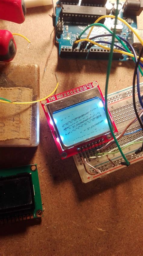 Nokia PCD8544 Arduino STM32 的图像结果