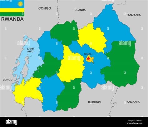Rwanda map hi-res stock photography and images - Alamy