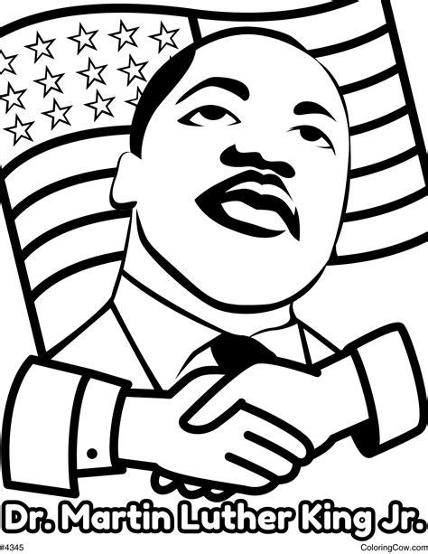 Martin Luther King Jr. Day Coloring Page