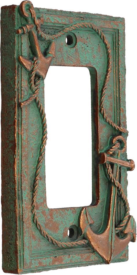 Buy Top Brass Nautical Multiple Anchor & Rope Electrical Cover Wall ...