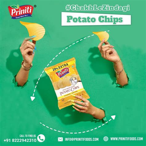 "Potato Chips With Cream "n" Onion Flavor in 2025 | Food poster design ...