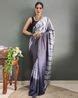 Buy Grey Sarees for Women by Saree mall Online | Ajio.com