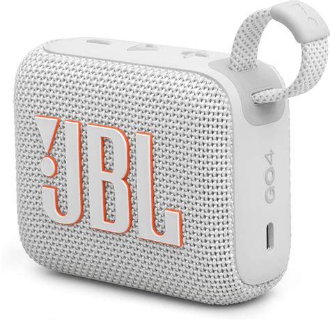 JBL Go 4 Mini Bluetooth Speaker, White: Portable Bluetooth Speakers: Amazon.com.au