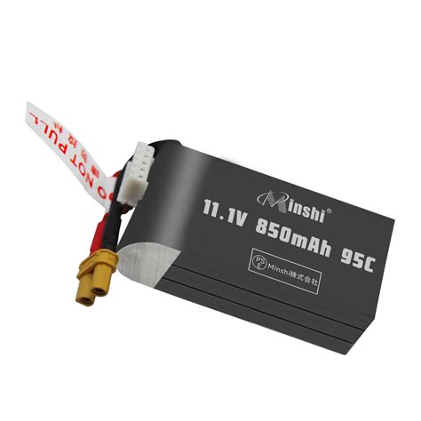 【期間限定20%OFF】新品 BOSLI-PO P7 穿越機用バッテリー 3S4S 95C-XT37U-F コネクタ 612922mm ...