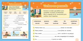 Conheça os verbos (teacher made) - Twinkl